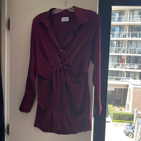 Runaway the label tie dress - Picture 2 of 3